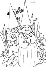 coloring page David the Gnome